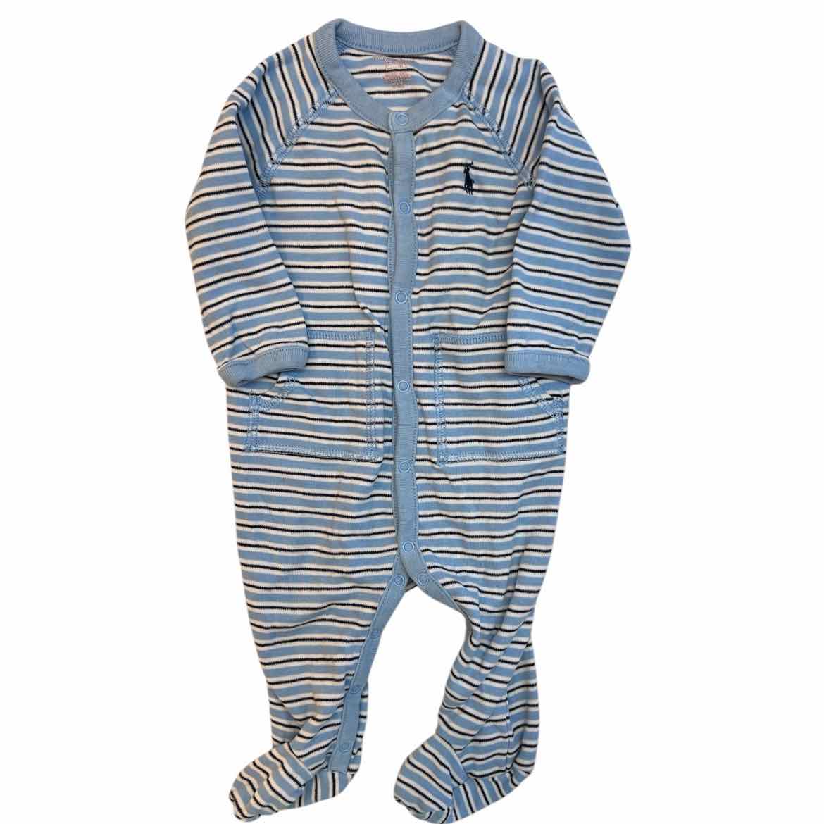 Ralph Lauren (A) Blue Infant Size 6 MO Girl's 1PCSleepwear