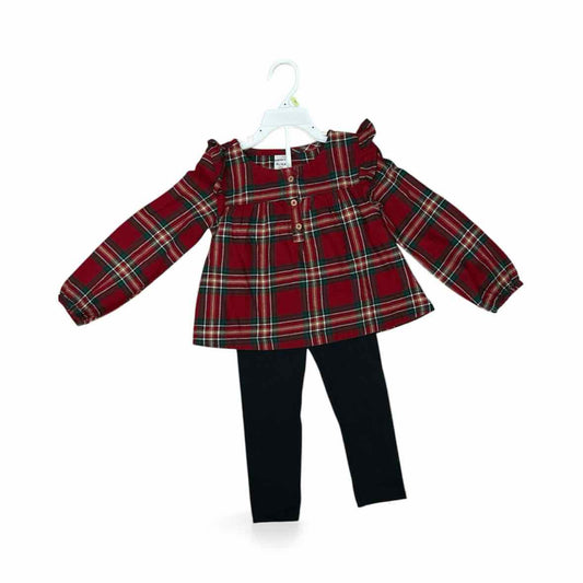 Carters (C) Red Toddler Size 4 2PCCasual