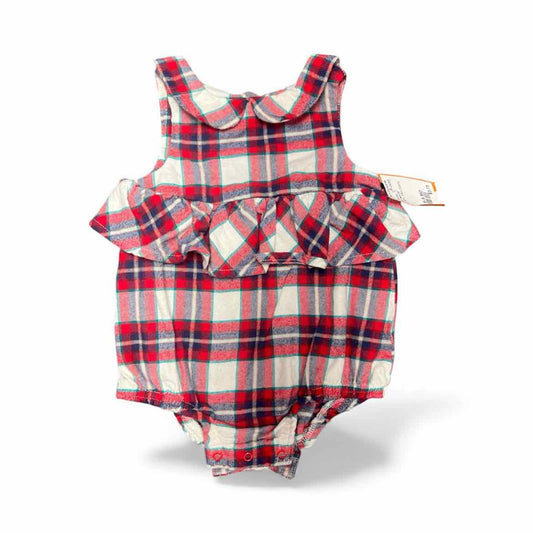 Cat and Jack (D) Red Infant Size 6-9 MO Girl's CasualRomper