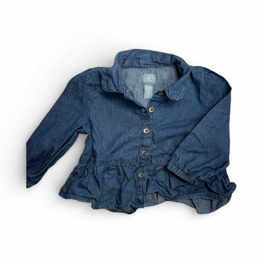 Gap (B) Blue Infant Size 12-18 MO Girl's LSTop
