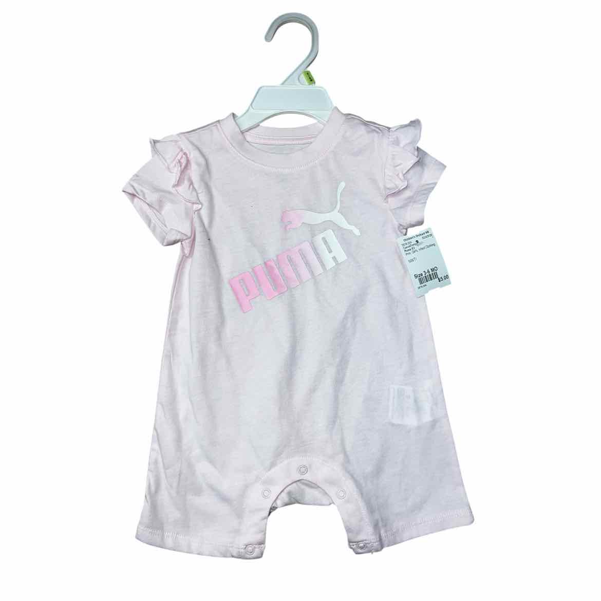Puma (C) Pink Infant Size 3-6 MO Girl's CasualRomper