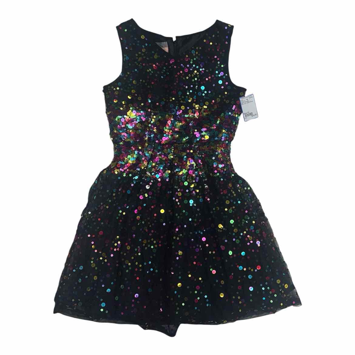 Pippa & Julie (B) Black Youth Size 10 Girl's PartyDress