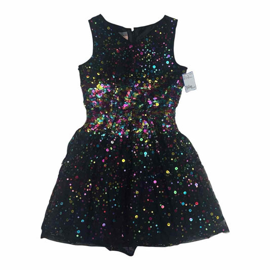 Pippa & Julie (B) Black Youth Size 10 Girl's PartyDress