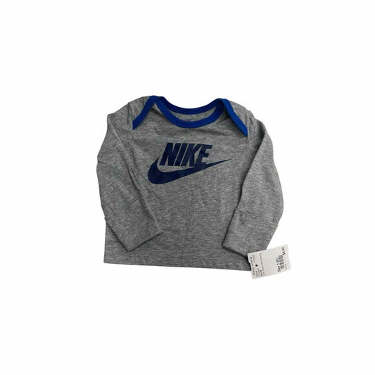 Nike (B) Grey Infant Size 3 MO Boy's LSTopBasic