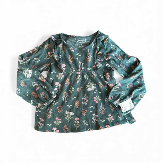 Jumping Beans (D) Green Youth Size 6 LSTop